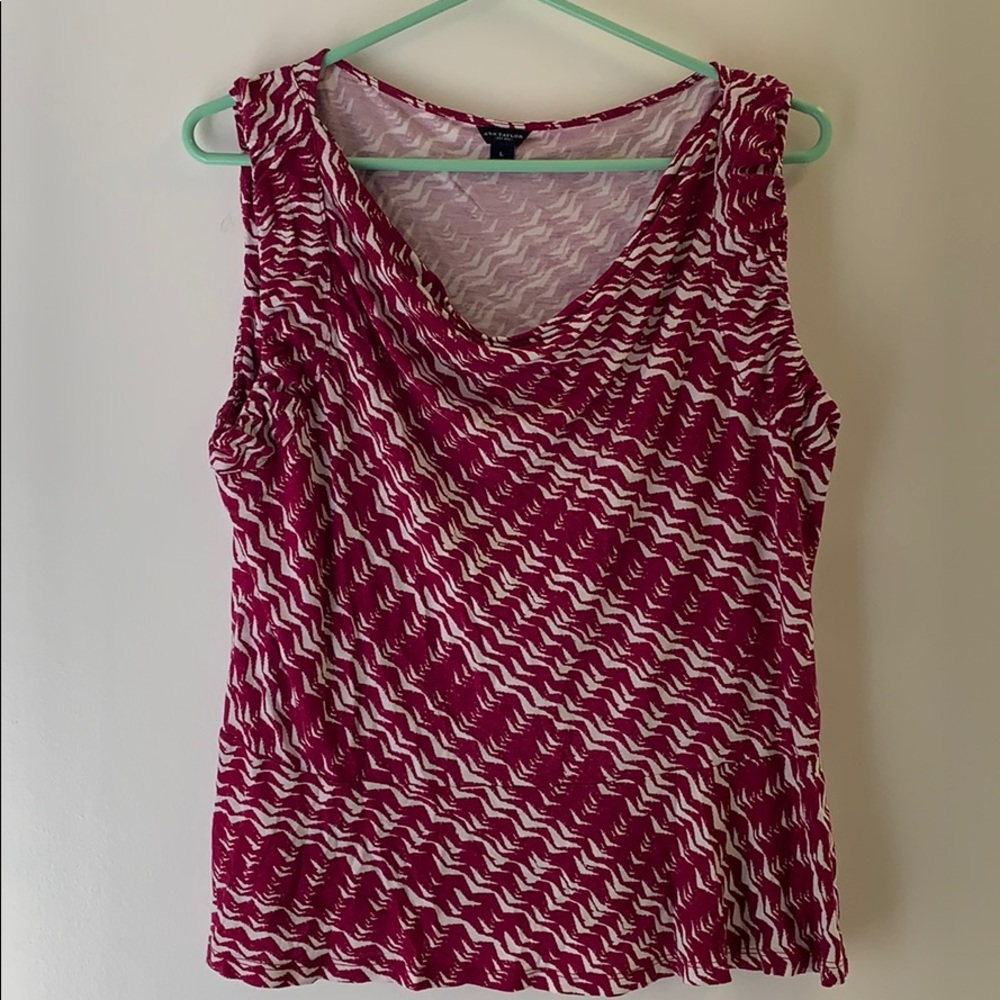 Ann Taylor Peplum Top large